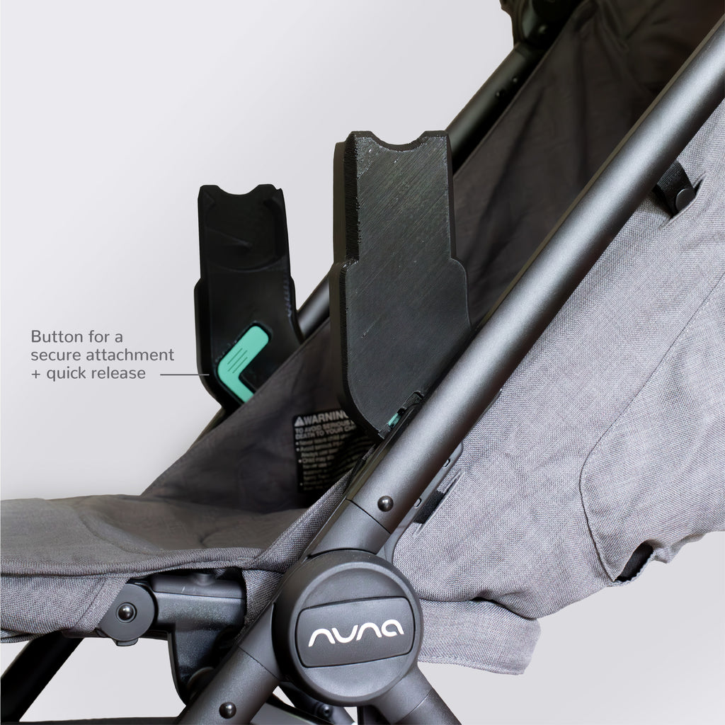 Joie Carry Cot to Nuna TRVL Stroller Adapter