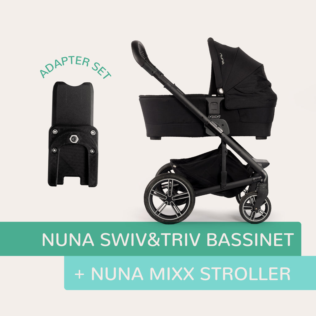 Vamos Baby Adapter – Nuna SWIV & TRIV Bassinet to Nuna MIXX Stroller