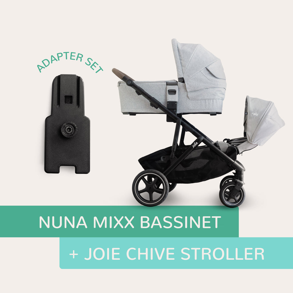 Vamos Baby Adapter – Nuna MIXX Bassinet to Joie CHIVE Stroller