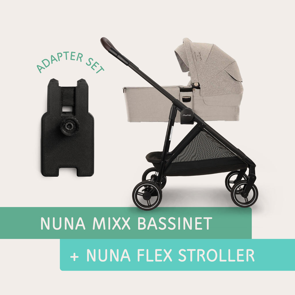 Nuna MIXX Bassinet Adapter for Nuna FLEX Stroller – Vamos Baby