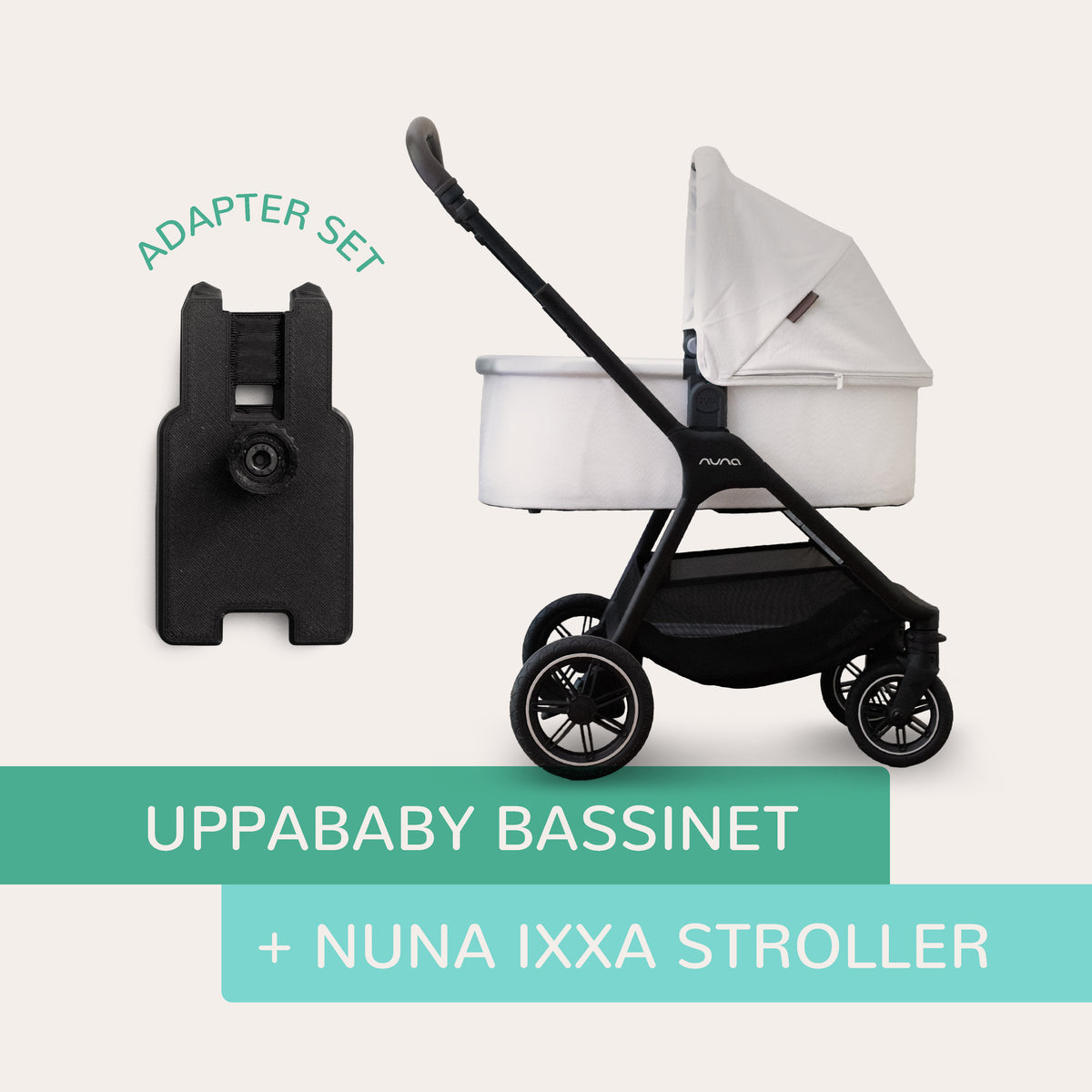 Vamos Baby Adapter – UPPAbaby Bassinet to Nuna IXXA Stroller