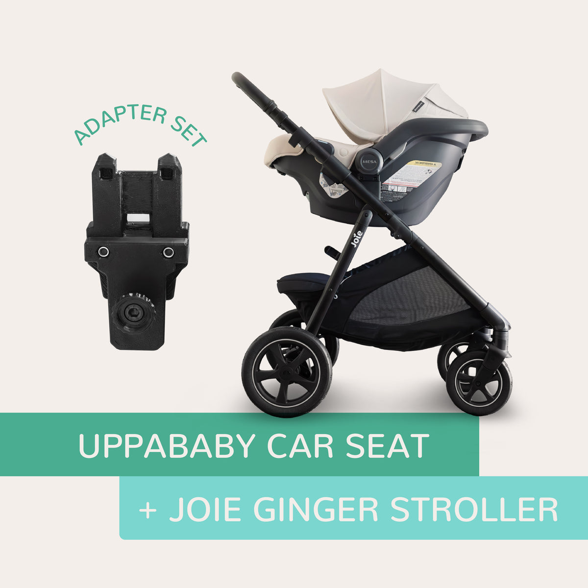 Vamos Baby Adapter – UPPAbaby Car Seat to Joie GINGER Stroller