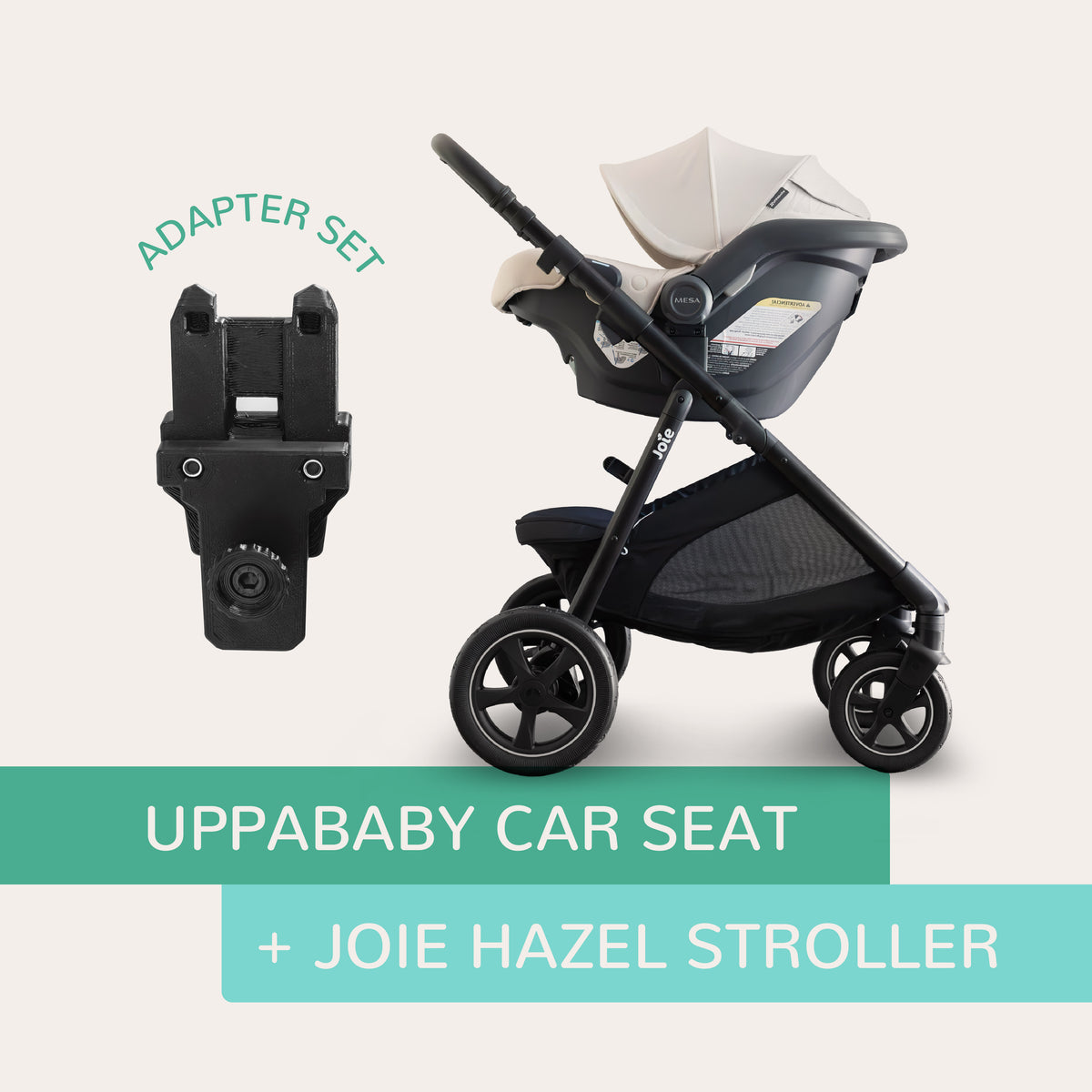 Vamos Baby Adapter – UPPAbaby Car Seat to Joie HAZEL Stroller