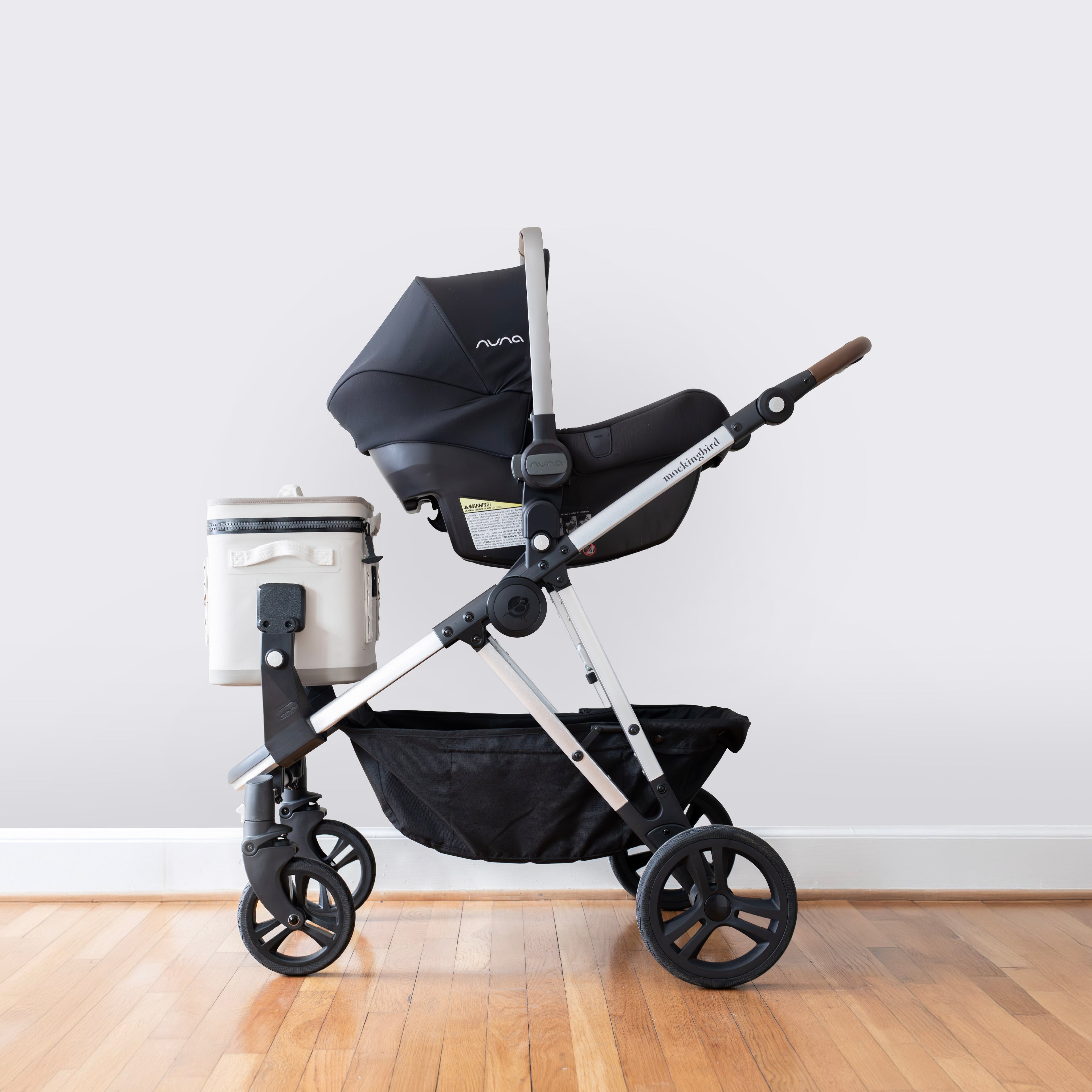 YETI Hopper Flip 12 Cooler to Mockingbird Single-To-Double Stroller Adapter