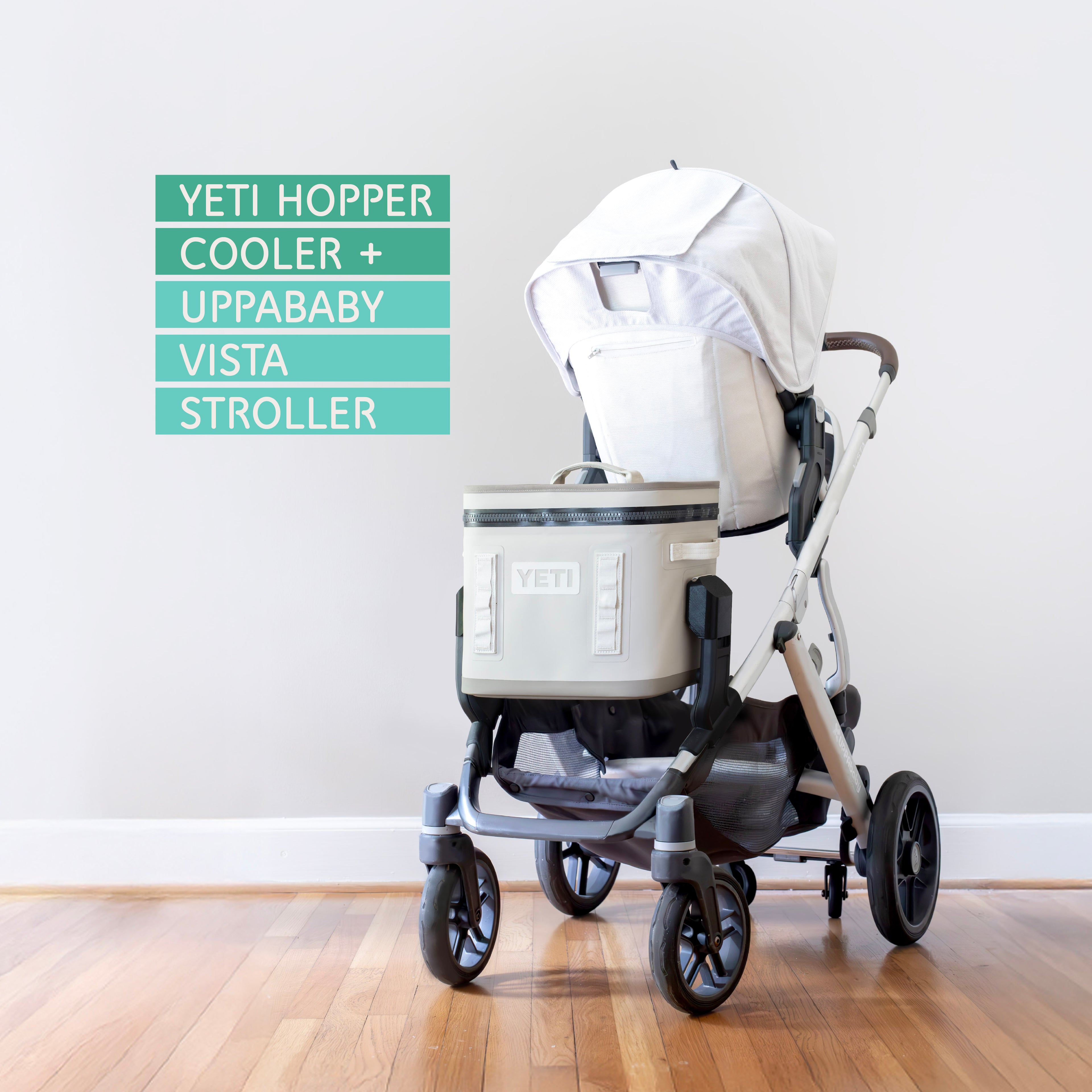 YETI Hopper Flip 12 Cooler to UPPAbaby Vista Stroller Adapter