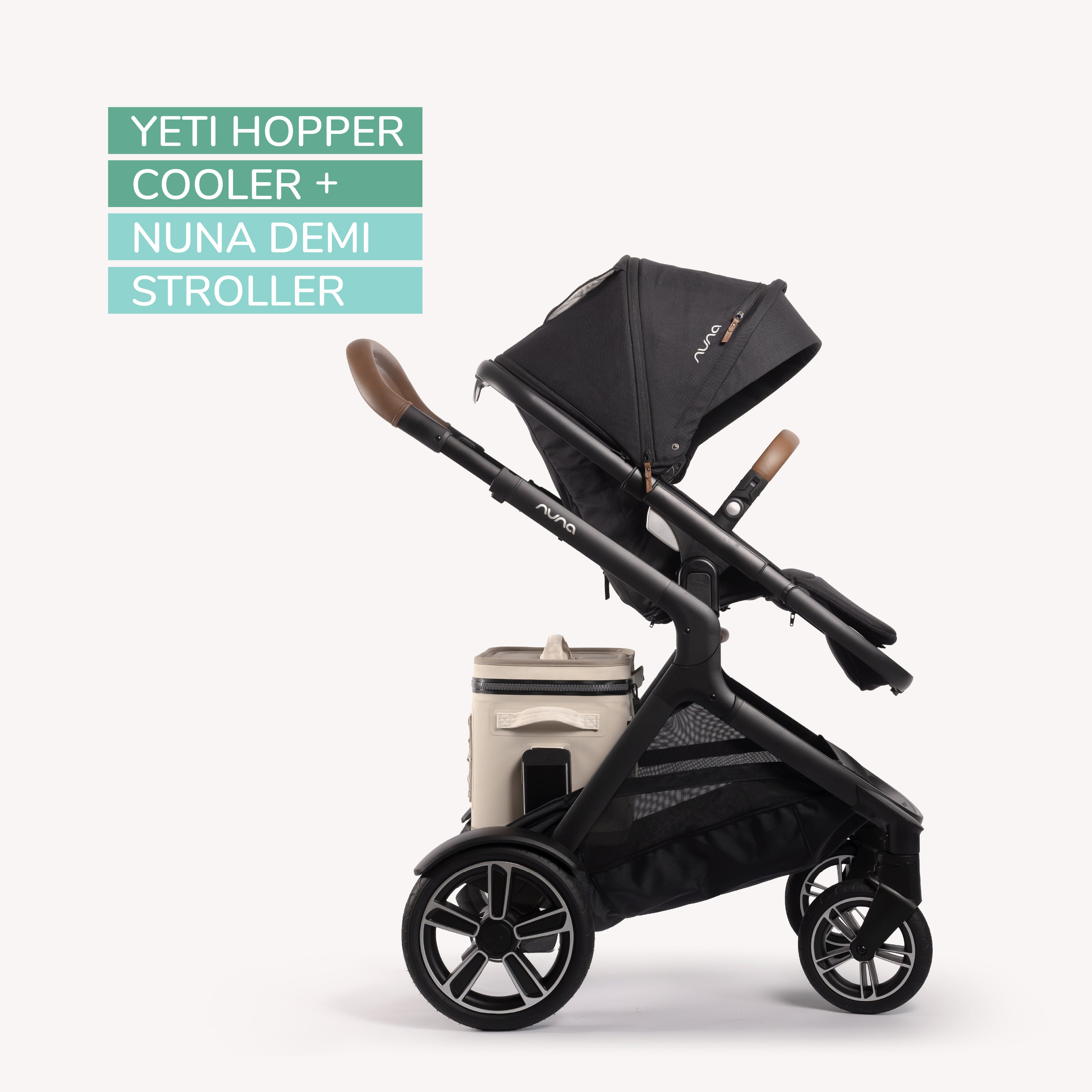 YETI Hopper Flip 12 Cooler to Nuna DEMI Stroller Adapter