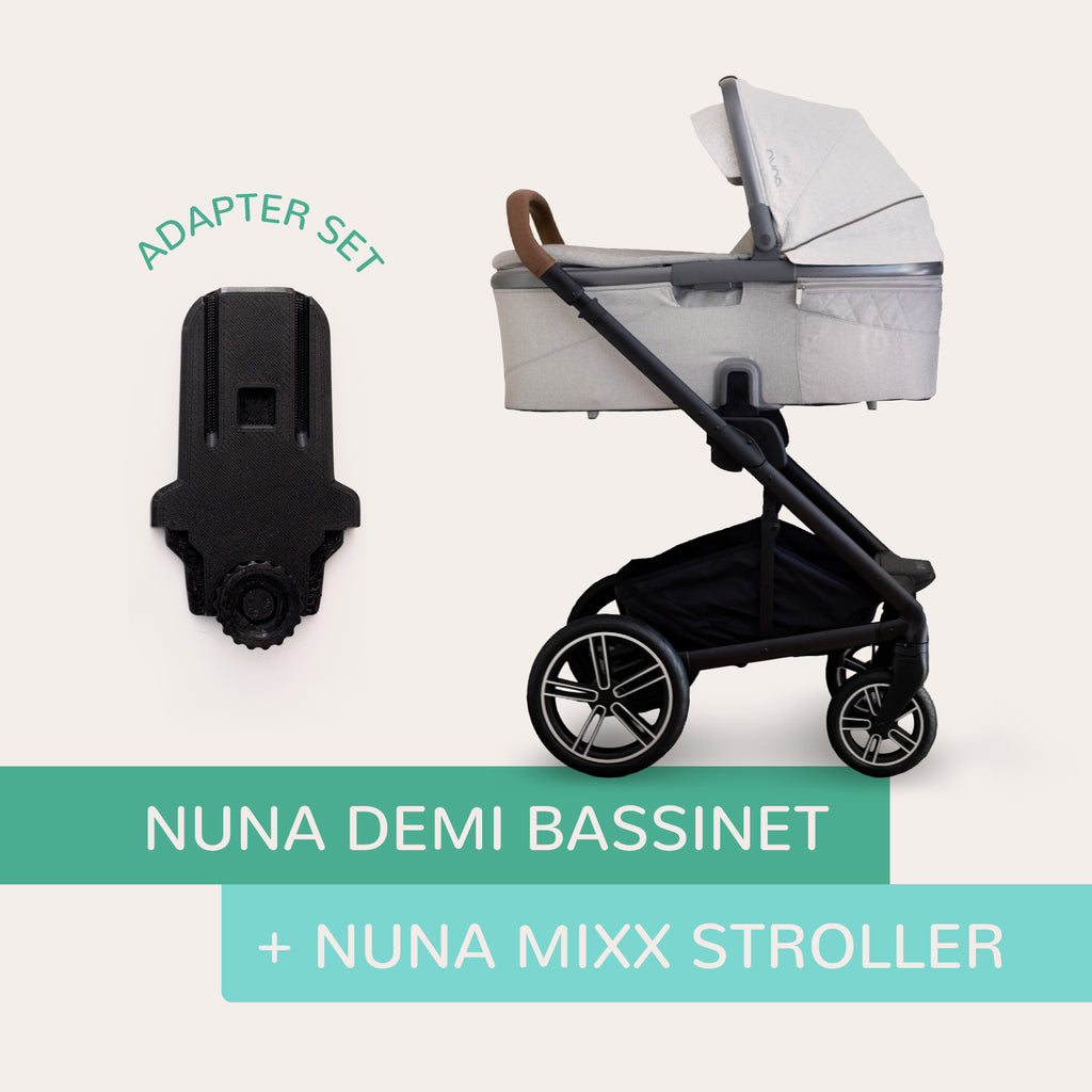Vamos Baby Adapter – Nuna DEMI Bassinet to Nuna MIXX Next Stroller