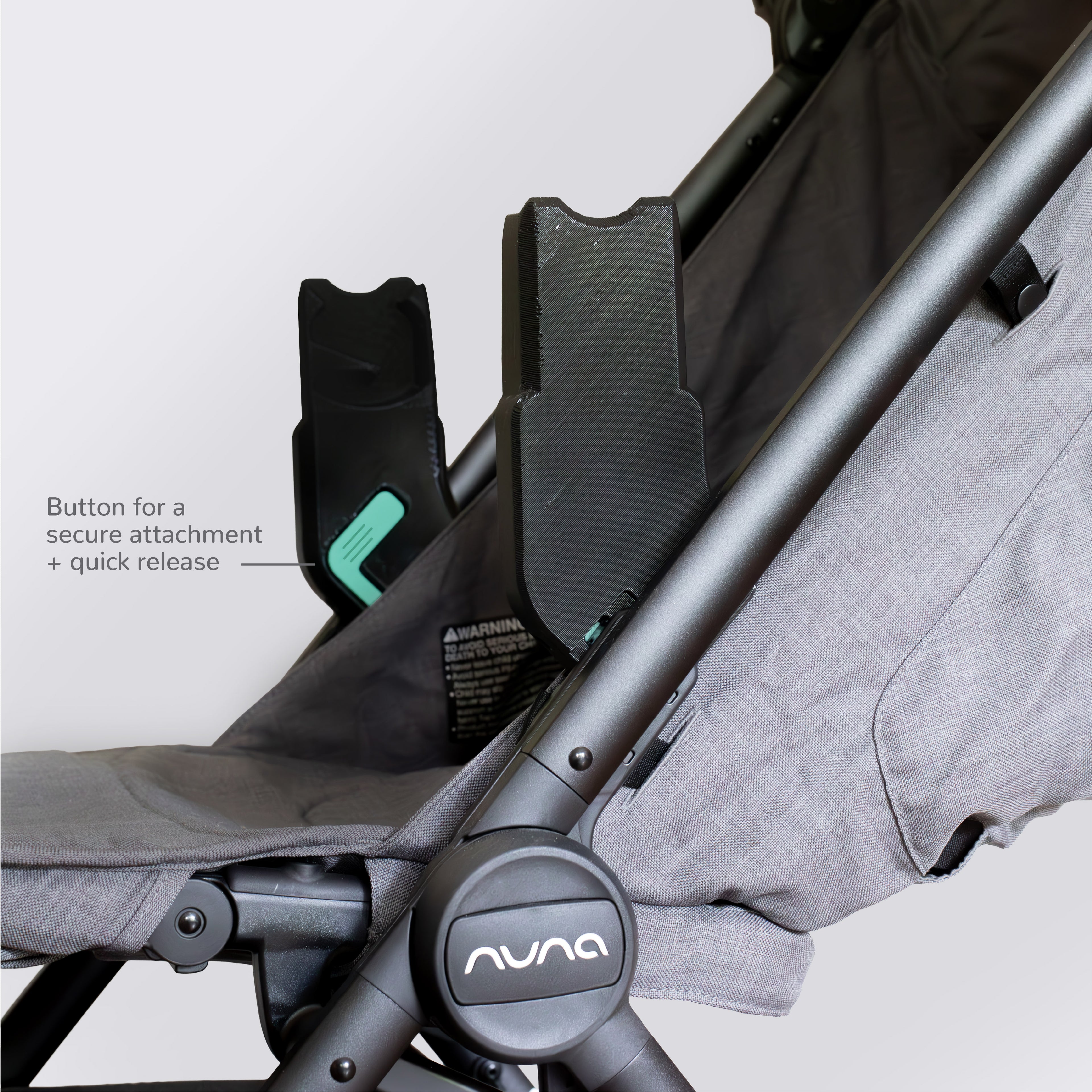 Nuna LYTL Bassinet to Nuna TRVL Stroller Adapter