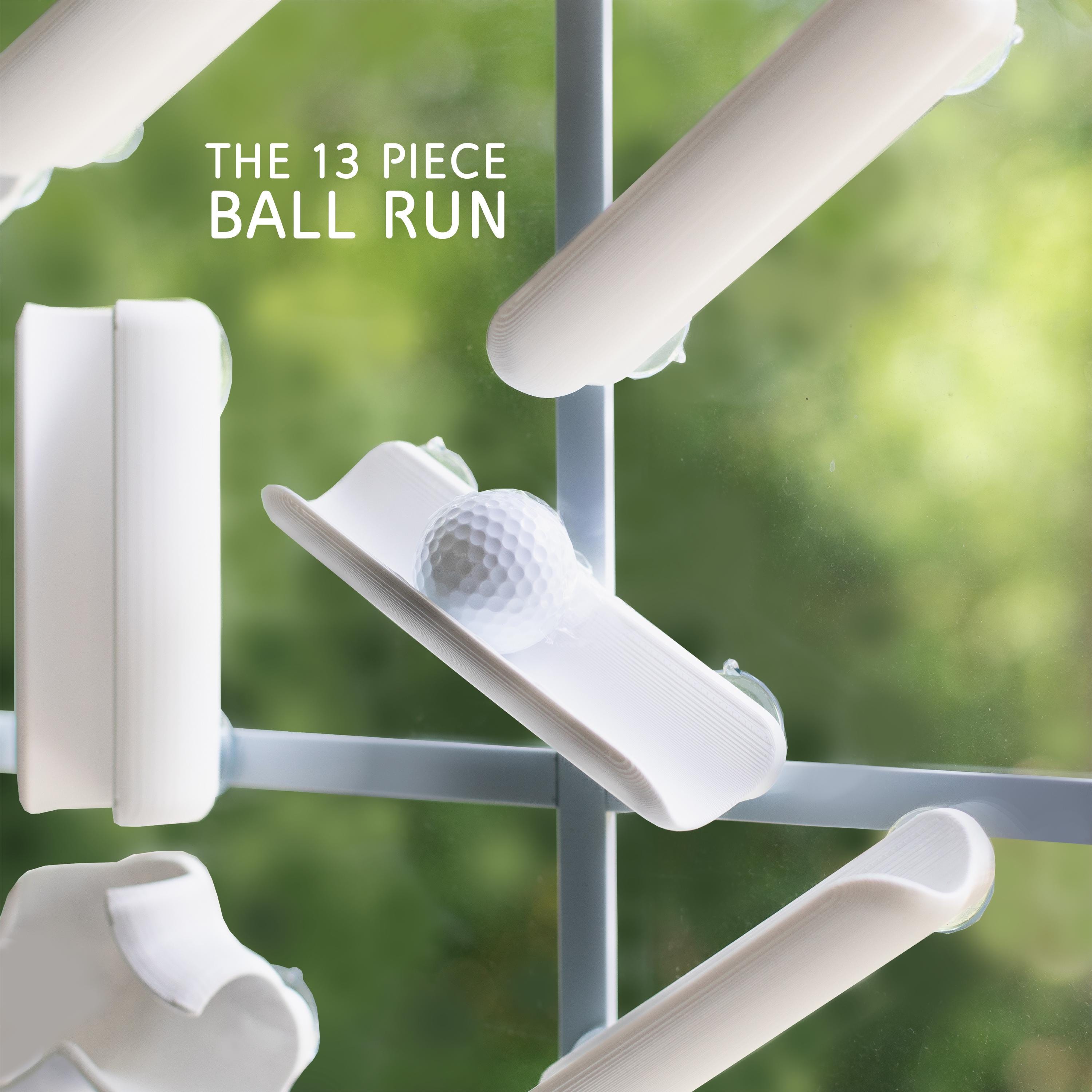 Suction Cup Ball Run | 13 Piece Set