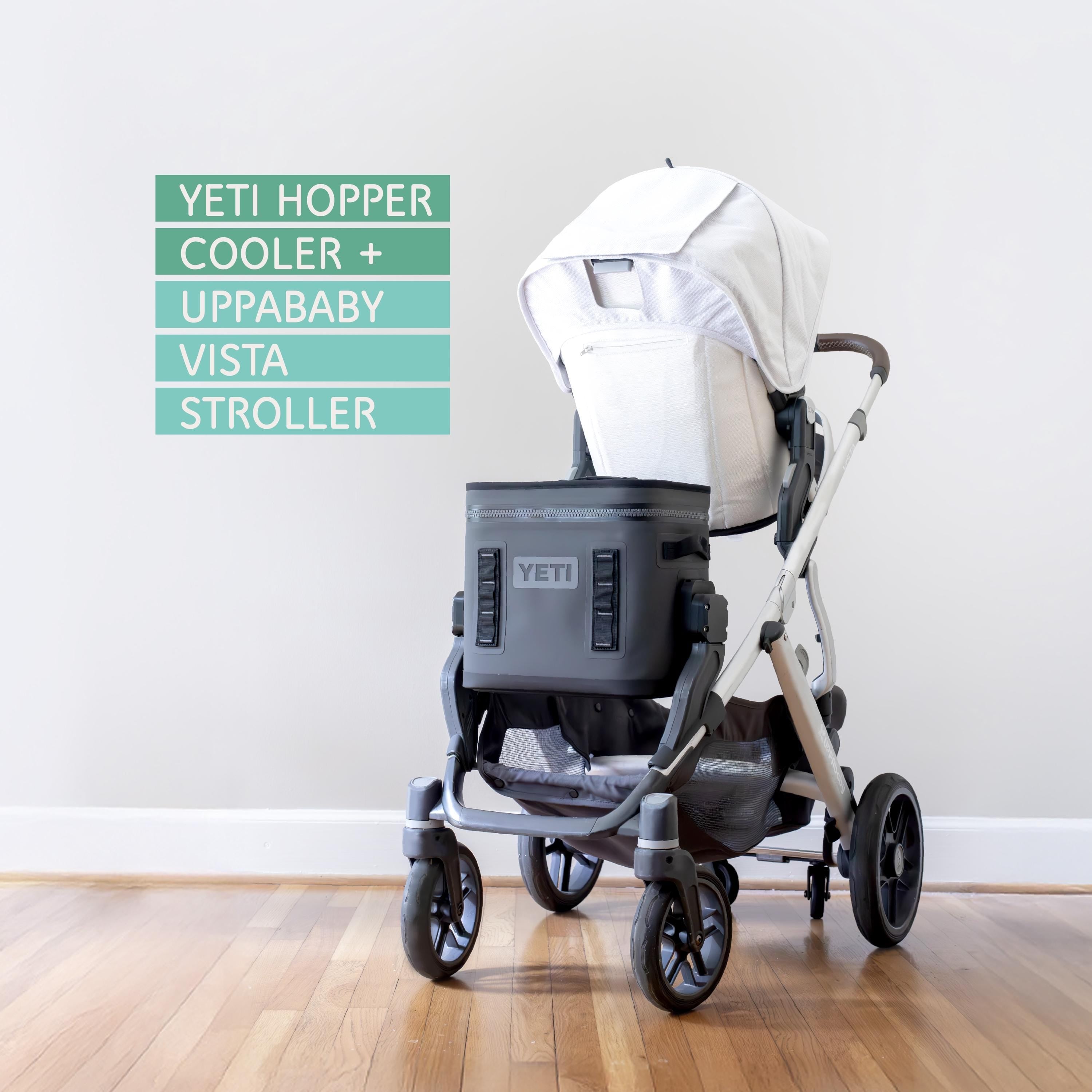 YETI Hopper Flip 12 Cooler to UPPAbaby Vista Stroller Adapter